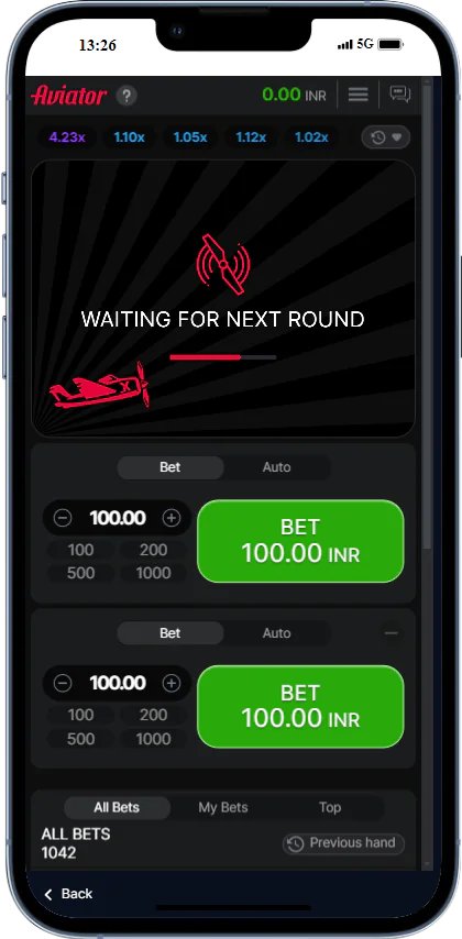 Aviator Mobile Screenshots 2